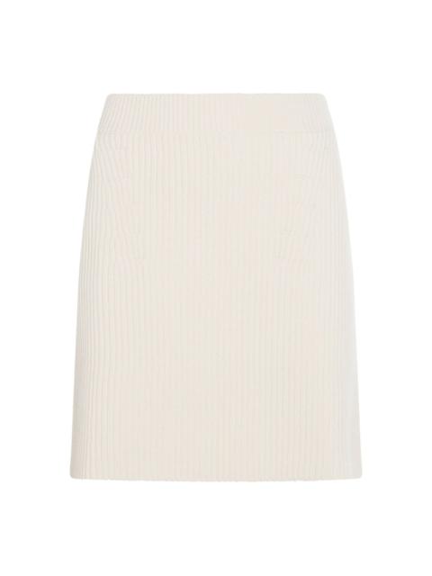 Jil Sander ribbed-knit skirt