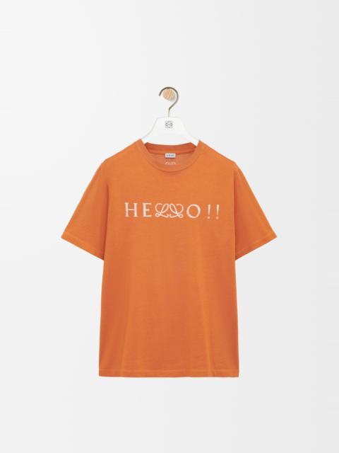 Loewe Regular fit T-shirt in cotton blend