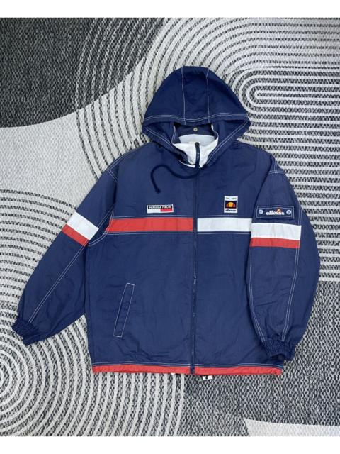 Other Designers Vtg 90s Ellesse Perugia Italia Patches Color Block Jacket