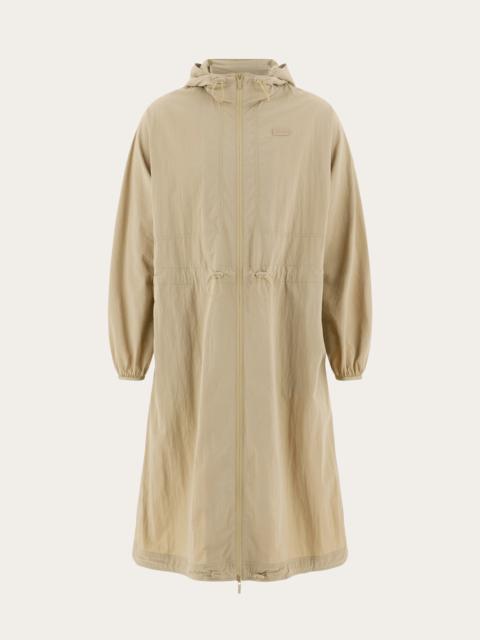 FERRAGAMO Technical hooded parka