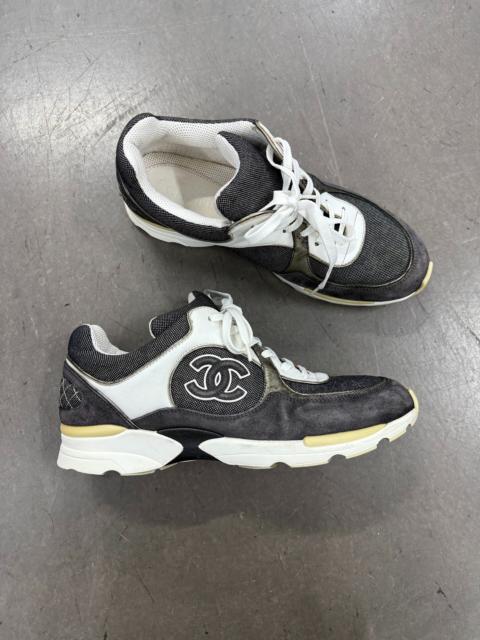 CHANEL Chanel CC logo Black Sneakers