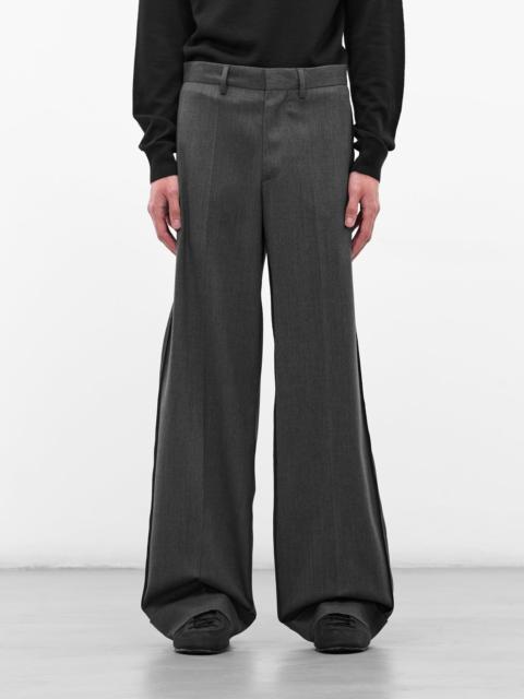 MM6 Maison Margiela Gray Wide Leg Trousers