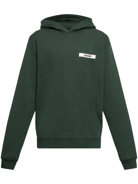Jacquemus Men Gros Grain Hoodie