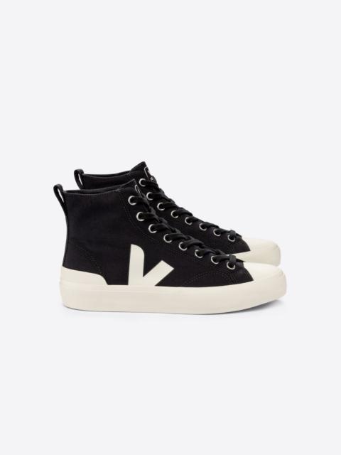 VEJA WATA II CANVAS BLACK PIERRE