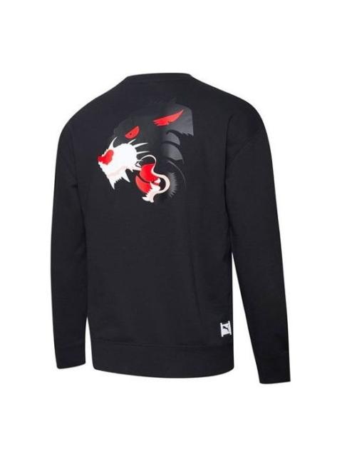 PUMA PUMA Fierce Back Printing Sports Round Neck Pullover Black 579096-01