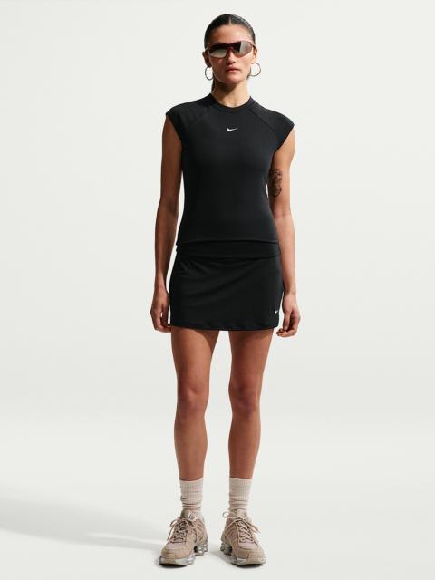 Nike Nike Sportswear Chill Knit Women's Mid-Rise Tight Ribbed Skort