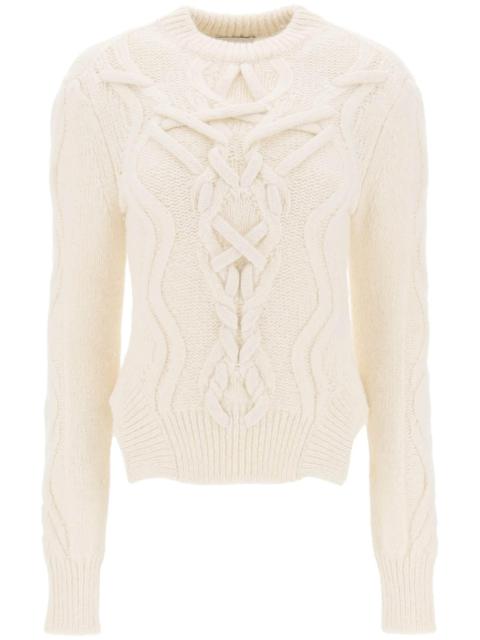 Isabel Marant Elvy Cable Knit Sweater