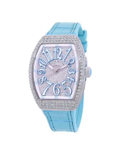 FRANCK MULLER Franck Muller Vanguard Automatic Moon Phase Diamond Ladies Watch V 32 SC AT FO D CD AC BL AC