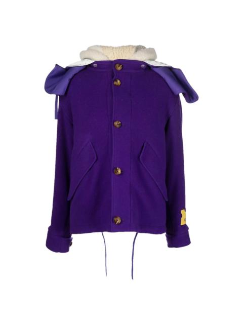 Off-White Reversible Short Jacket "Purple"