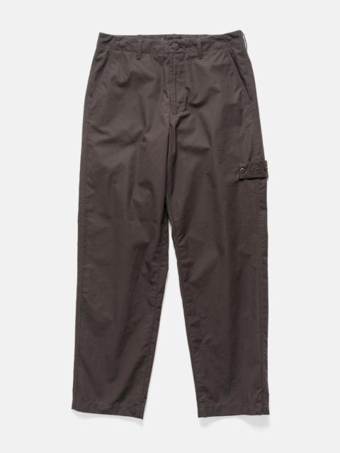 Stone Island Ghost Piece Weatherproof Cotton Canvas Chino Dark Brown