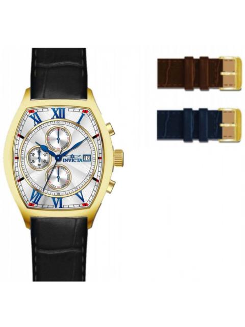 Other Designers Invicta Specialty Chronograph Quartz Silver Dial Men's Watch 49840