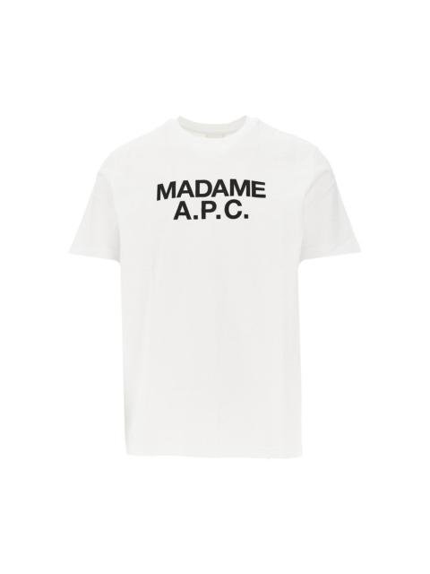 A.P.C. 'MADAME' PRINT T-SHIRT