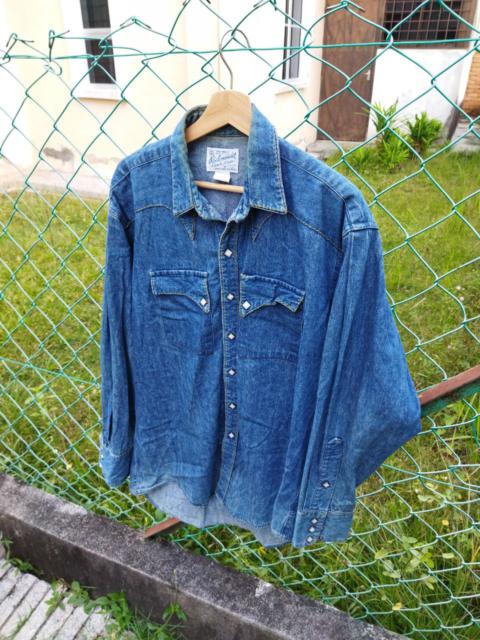 Other Designers Vintage - Vintage Rockmount Denim Shirt