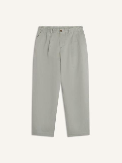 Maison Kitsuné ELASTICATED PLEATED PANTS