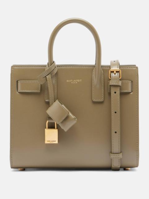 Sac De Jour Nano leather tote bag