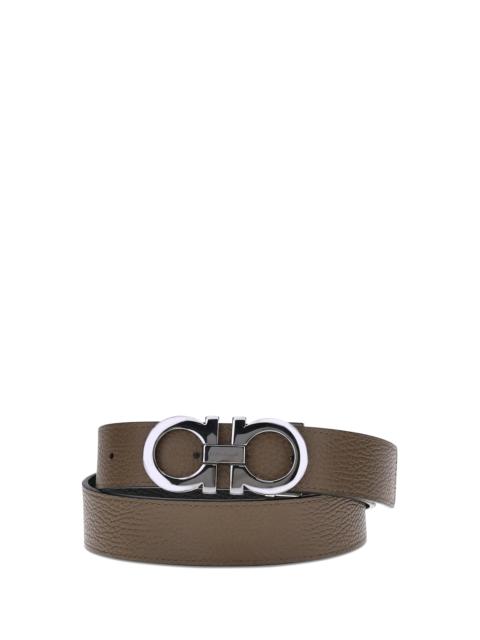 FERRAGAMO Ferragamo Reversible Leather Belt