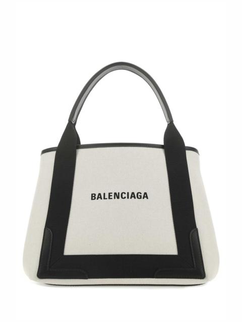 BALENCIAGA Balenciaga Women Two-Tone Canvas Handbag