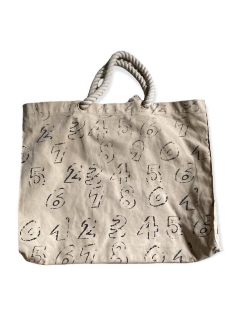 Comme Des Garçons Number Sheepskin Tote Bag