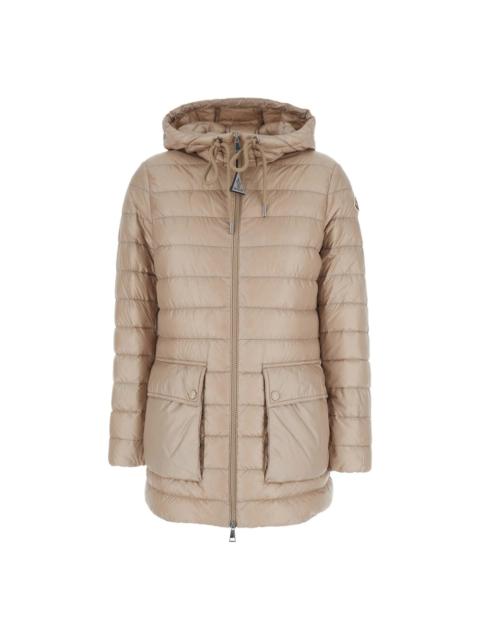 Moncler Moncler Neutrals Coats - Oversized Coats Women