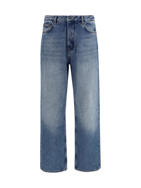 Off-White Off-white Half Arrow Jeans Light Medium Blue