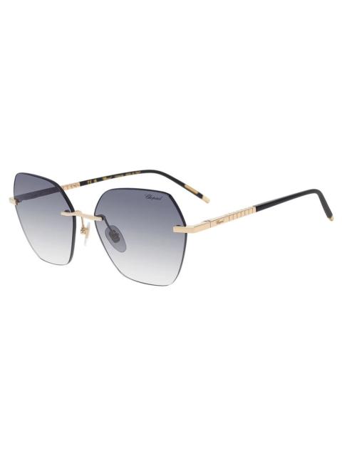 Chopard Chopard Smoke Gradient Butterfly Ladies Sunglasses SCHL88M 0300 56