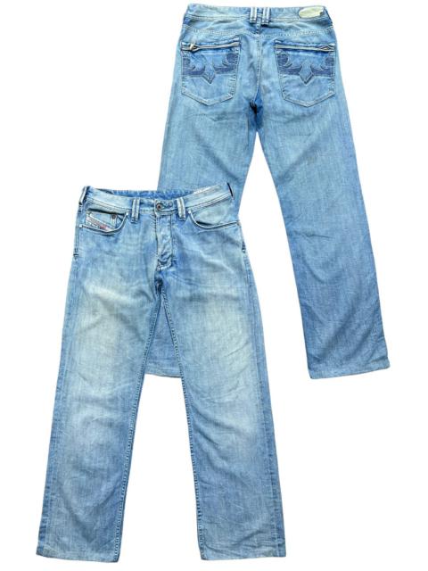 Vintage Distressed Diesel Industry Wide Jeans 32x30