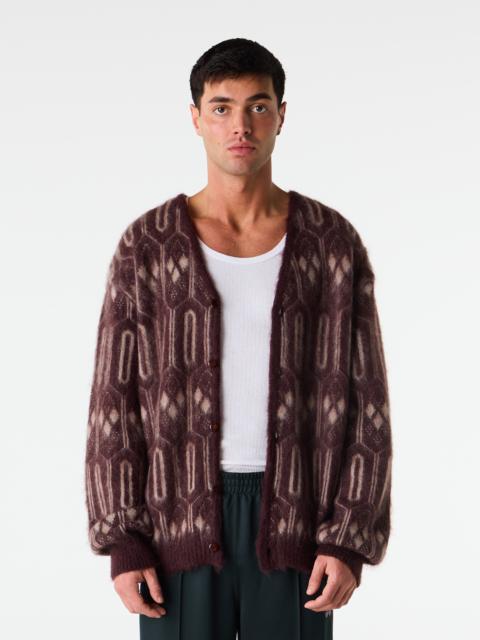 NEEDLES Needles Geometric Mohair Cardigan