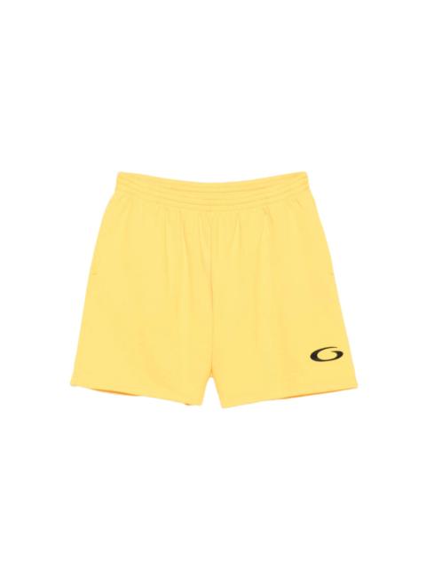 BALENCIAGA Balenciaga Yellow Shorts - Track & Running Shorts Men