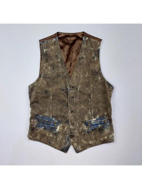 Dolce & Gabbana Dolce & Gabbana - Coated Denim - Vest