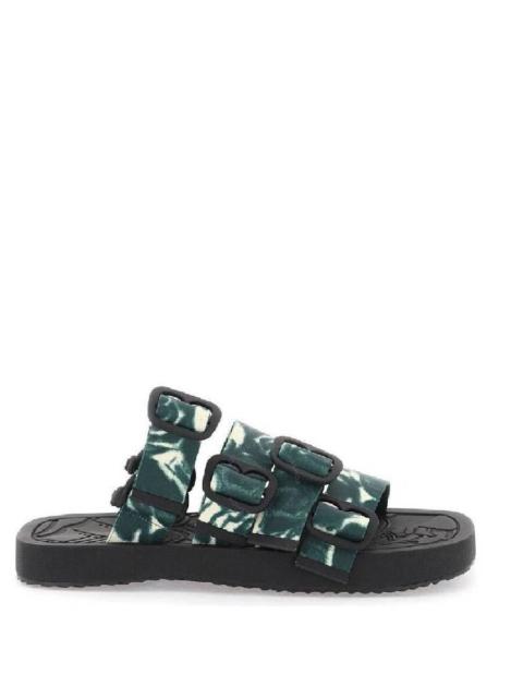 Open Box - Burberry Rose Nylon Strap Sandals, Brand Size 43 ( US Size 10 )