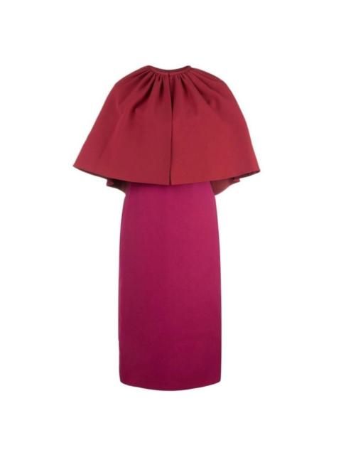 GUCCI Layered Cape Dress
