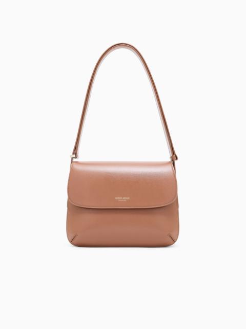 GIORGIO ARMANI Large palmellato leather La Prima bag