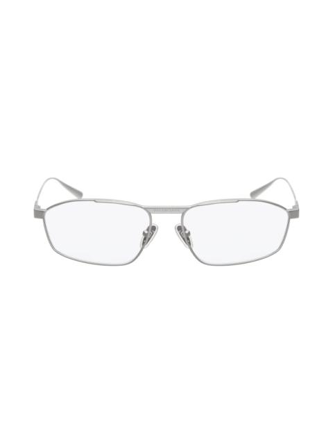 BALENCIAGA Men's Tag 3.0 D-frame Sunglasses  in Silver