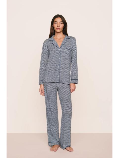 eberjey Gisele Printed TENCEL™ Modal Long PJ Set