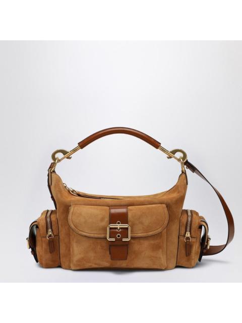 Chloé Chloé Tan Coloured Suede Leather Camera Bag Women