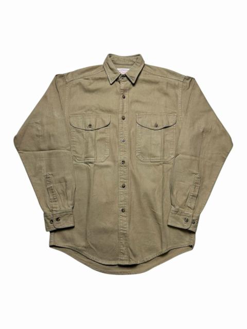 Other Designers Vintage Cc Filson Co Flannel Shirt Alaskan Guide Shirt khaki