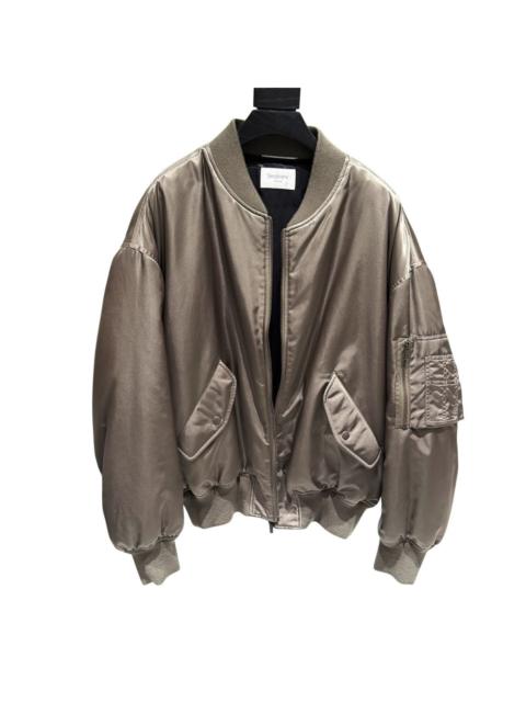SAINT LAURENT Saint Laurent Oversized Bomber in Medium