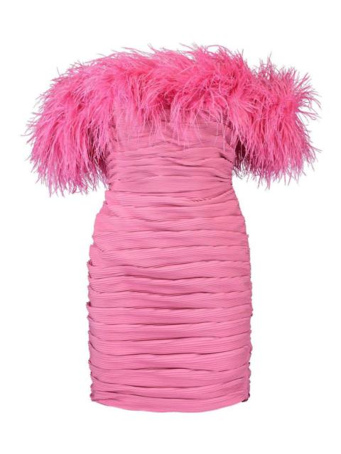 RACHEL GILBERT Zion Mini Pleated Dress- Pink