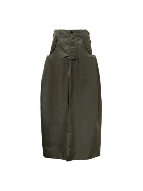 sacai Nylon Twill Skirt