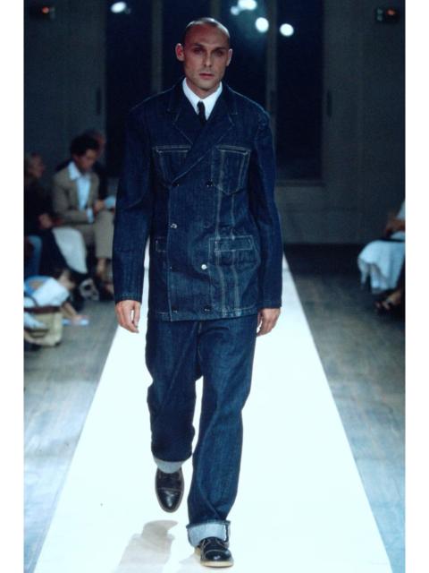 Yohji Yamamoto SS02 Runway Double Breath Spotted Horse Collab