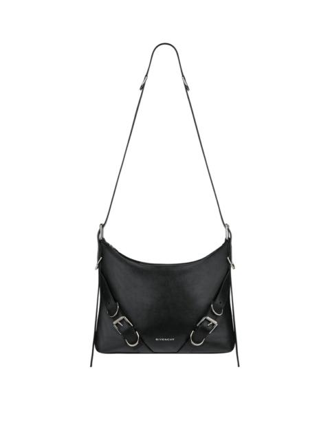 Givenchy Men Voyou Crossbody Bag In Full Grain Leather