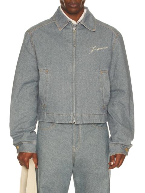 JACQUEMUS Le Veste De-nimes Canevas