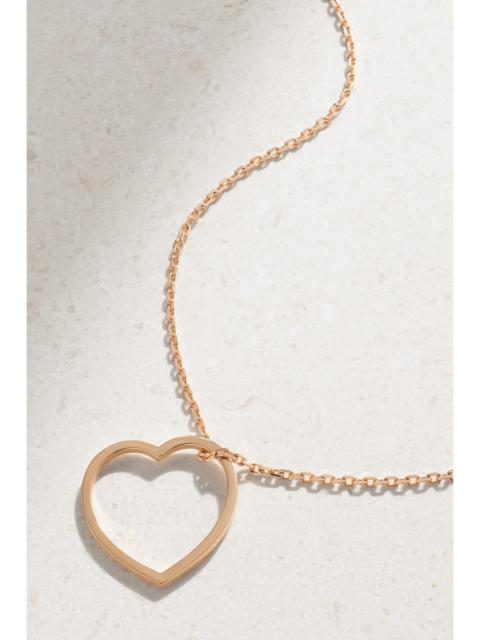 REPOSSI Antifer Heart 18-karat Rose Gold Necklace