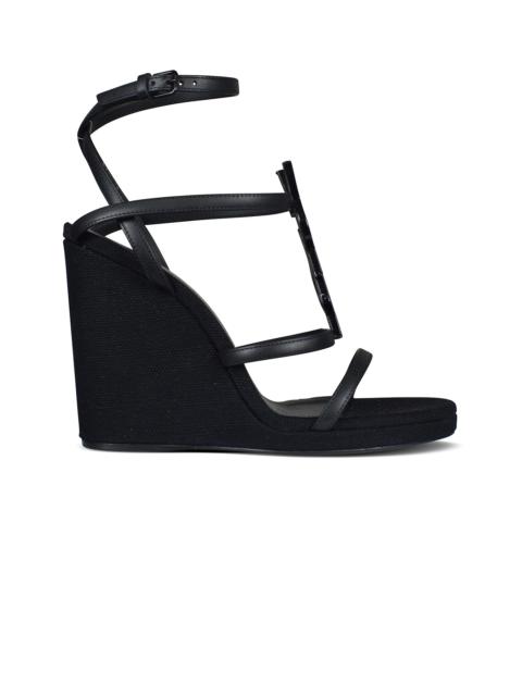 SAINT LAURENT Cassandra espadrilles