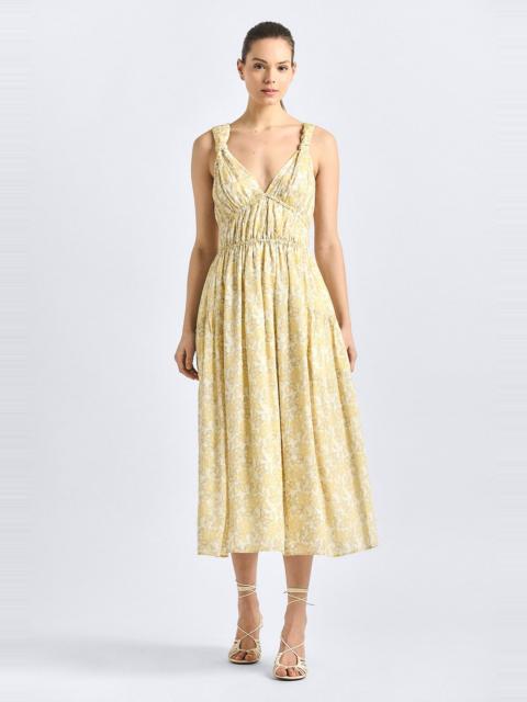 DEREK LAM 10 CROSBY SORREL MIDI DRESS