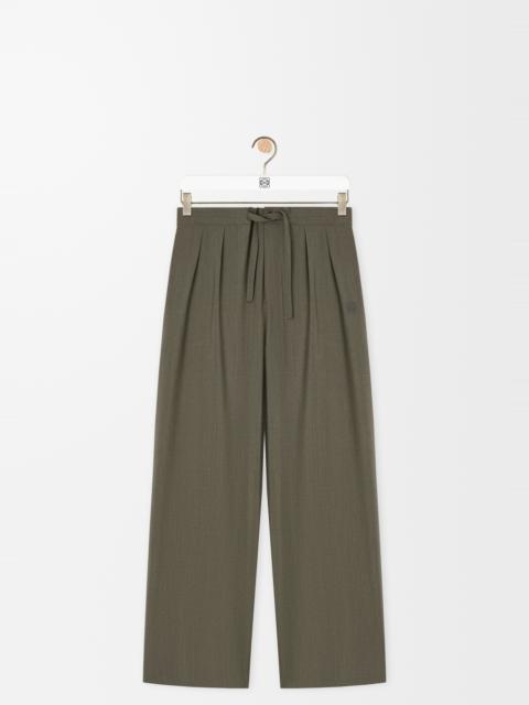 Loewe Drawstring trousers in wool