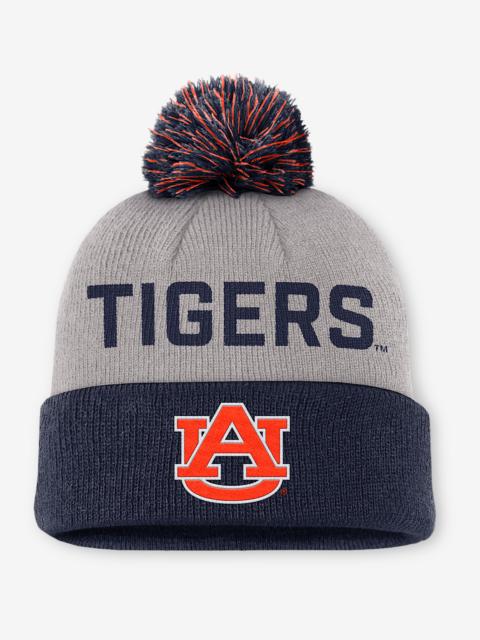 Nike Auburn Primetime Peak Men's Nike College Cuffed Pom Beanie