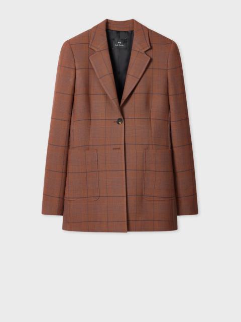 Paul Smith Women's Brown Check Jacket