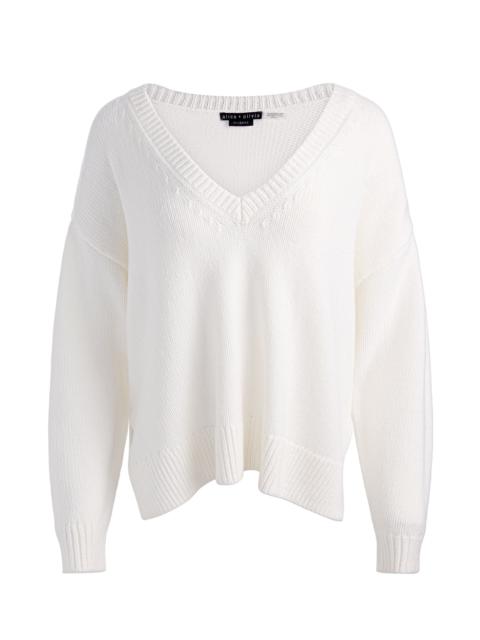 Alice + Olivia WILLIAMS WOOL PULLOVER