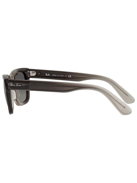 Ray-Ban Ray Ban Burbank Grey Gradient Rectangular Men's Sunglasses RB2283 134071 55